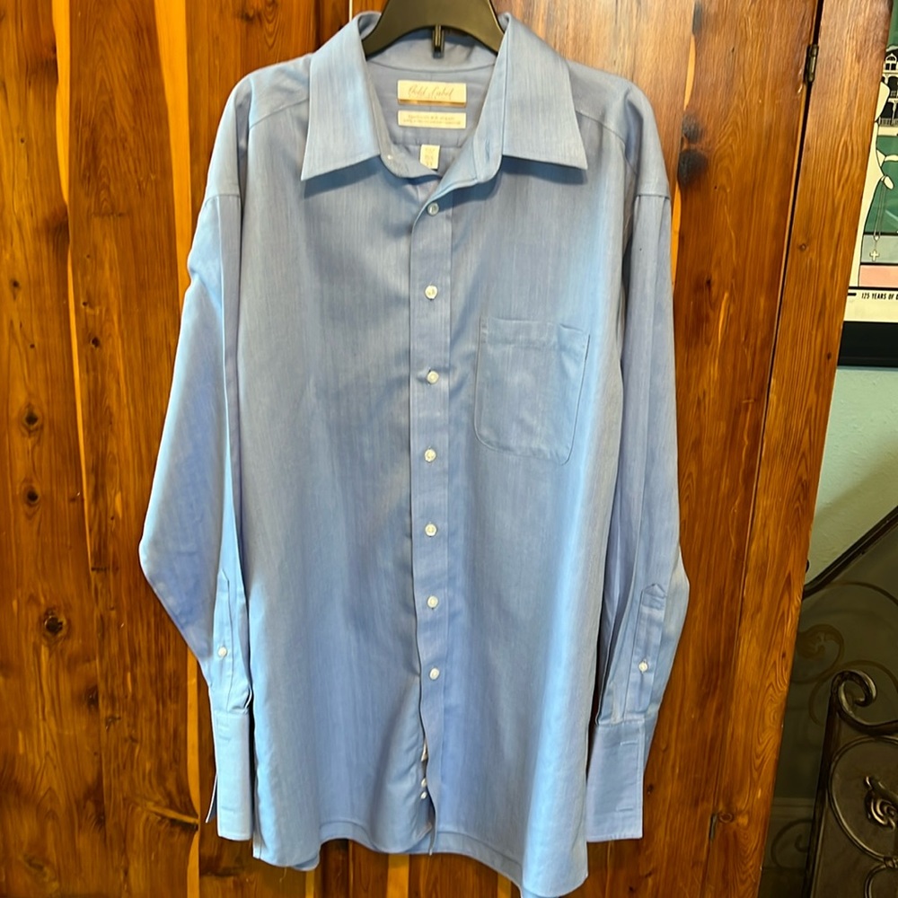 Men’s dress shirt/blue